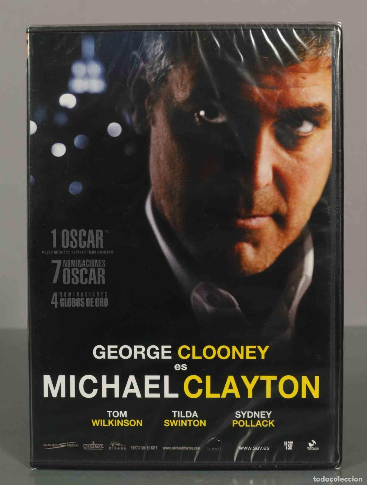 Kino: DVD. GEORGE CLOONEY es MICHAEL CLAYTON. PRECINTADO
