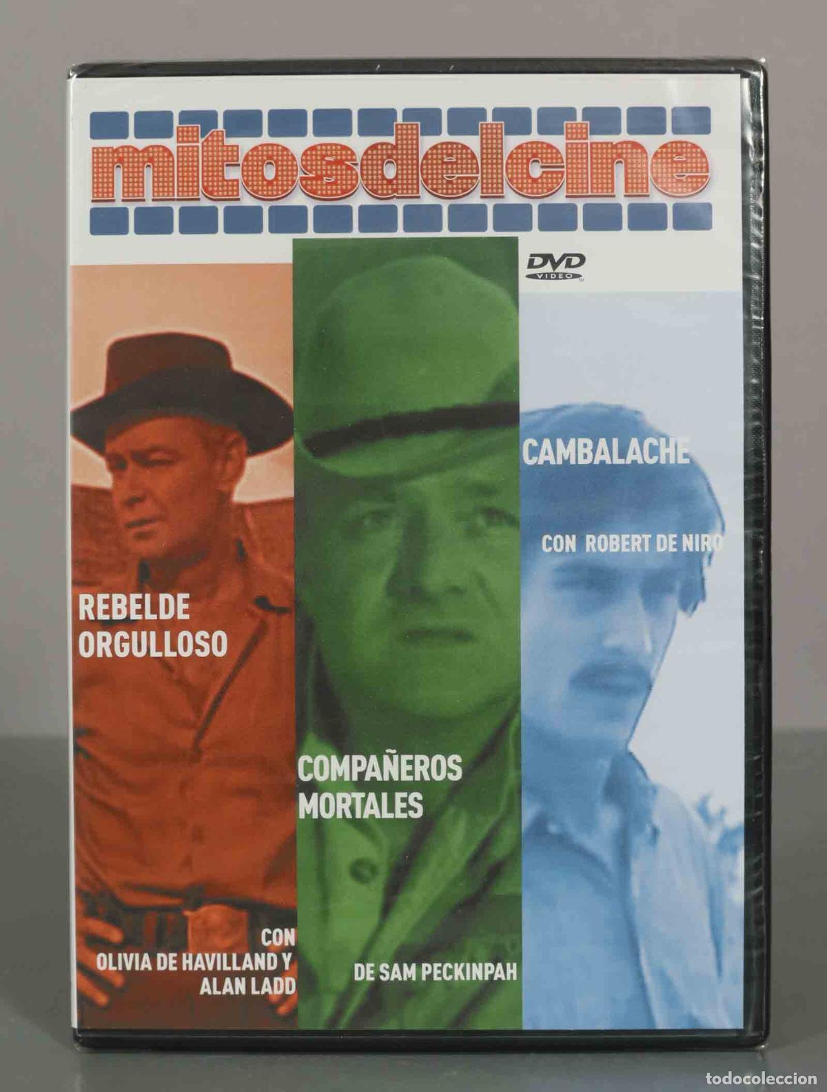 Kino: DVD. REBELDE ORGULLOSO. COMPA&Ntilde;EROS MORTALES. CAMBALACHE. PRECINTADO