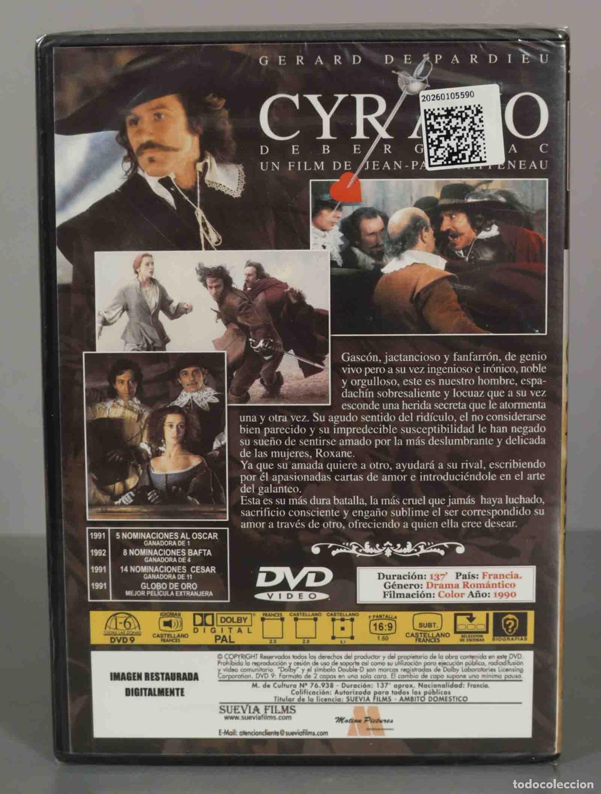 Cine: DVD. CYRANO. PRECINTADO - Foto 2