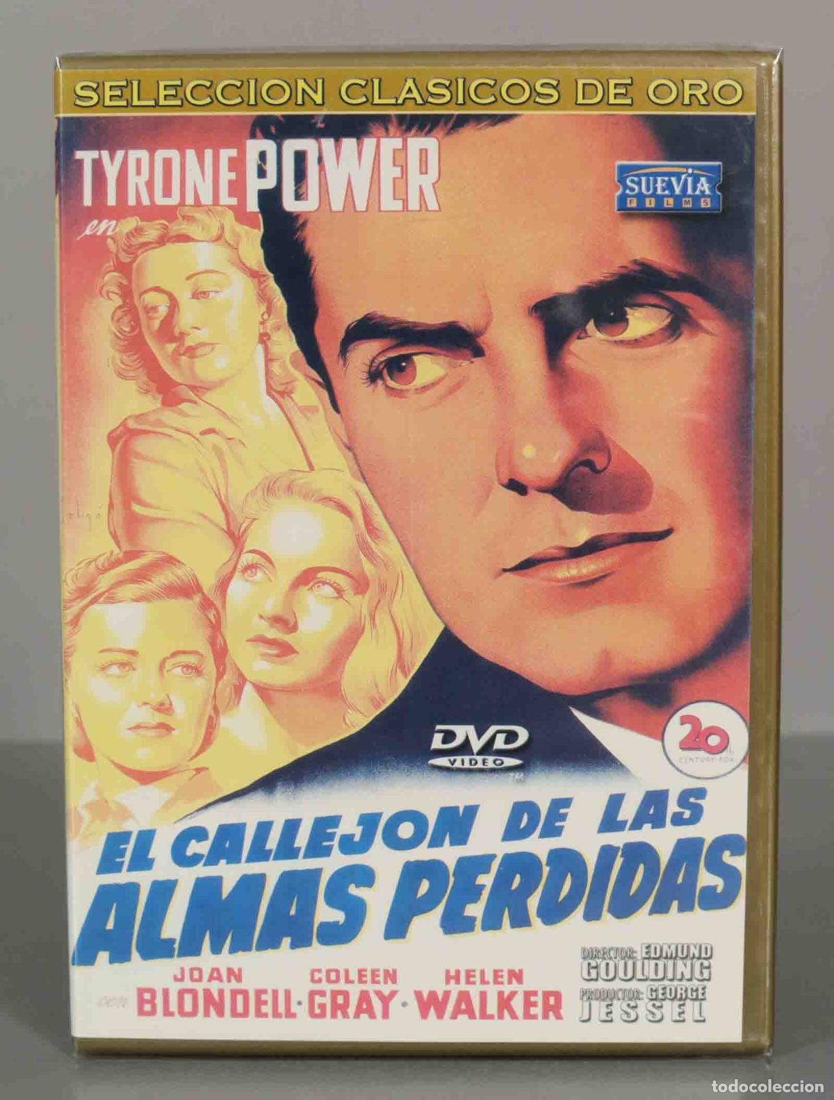 Cin&eacute;ma: DVD. EL CALLEJON DE LAS ALMAS PERDIDAS. PRECINTADO