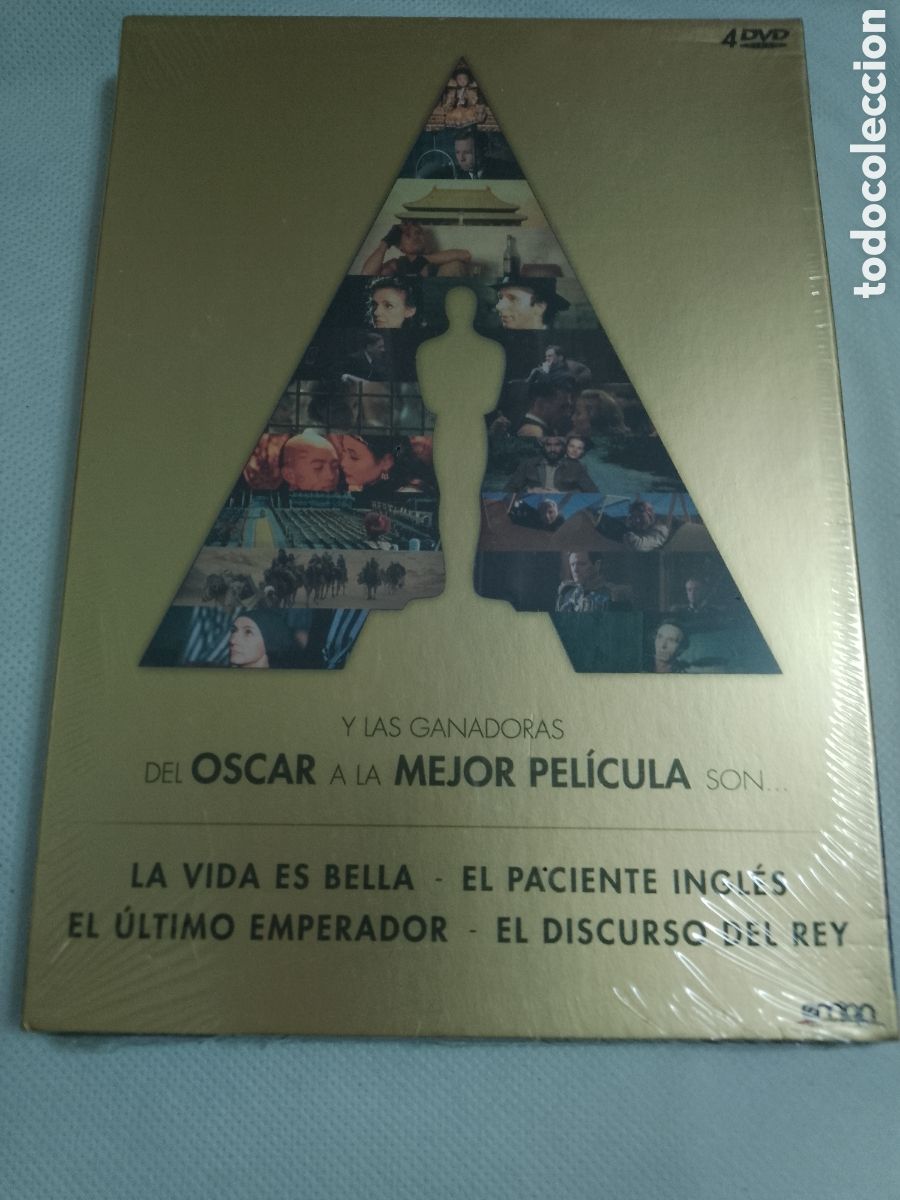 Cin&eacute;ma: Pack 4 Pel&iacute;culas Oscar: Discurso Del Rey + Paciente Ingl&eacute;s + &Uacute;ltimo Emperador + La vida es bella