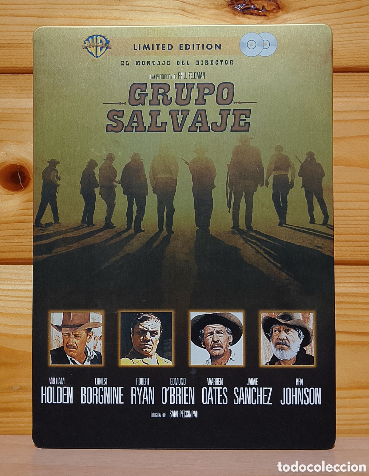 Cinema: DVD Grupo Salvaje 2 Discos Caja met&aacute;lica
