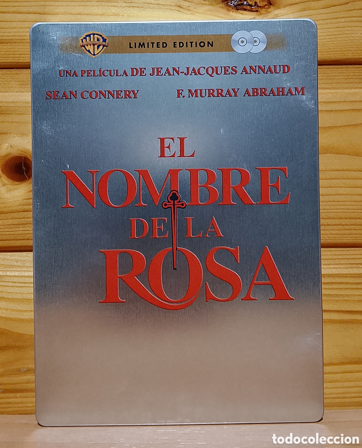 Cinema: DVD El Nombre de la Rosa 2 Discos Caja met&aacute;lica