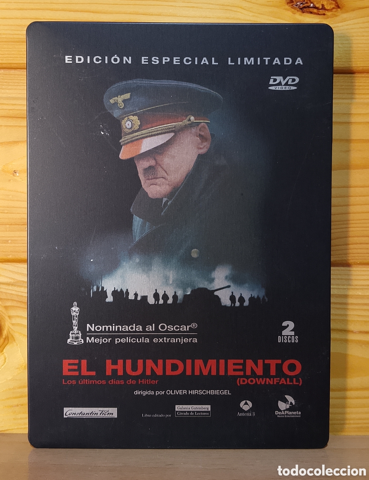 Cine: DVD El Hundimiento 2 Discos Caja met&aacute;lica