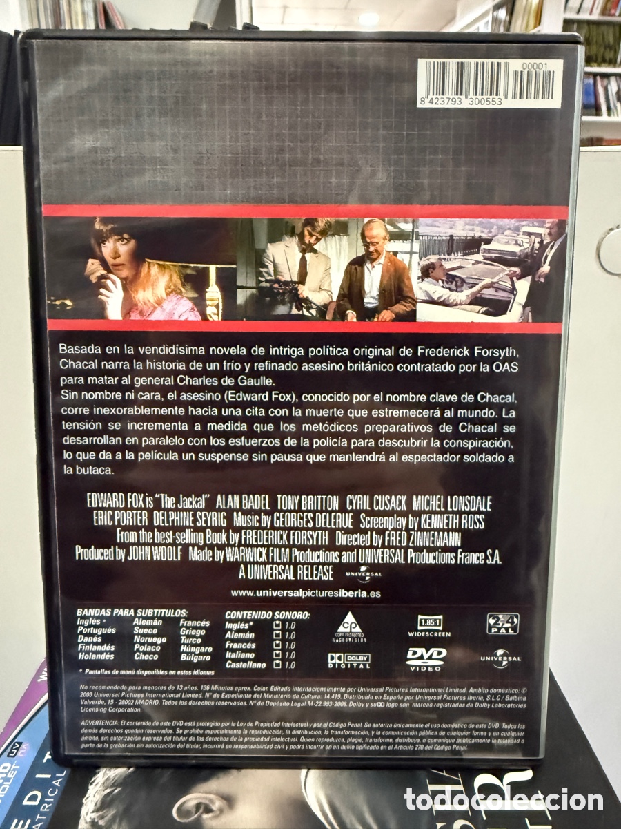 Cine: Chacal (DVD) John Woolf - Foto 2