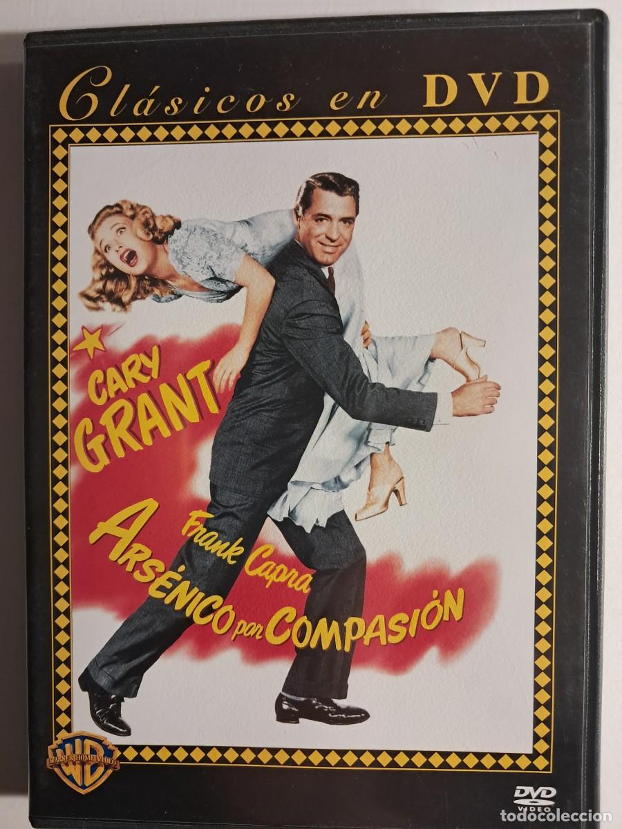 Cine: DVD: ARS&Eacute;NICO POR COMPASI&Oacute;N Con Cary Grant, Priscila Lane Director: Frank Capra