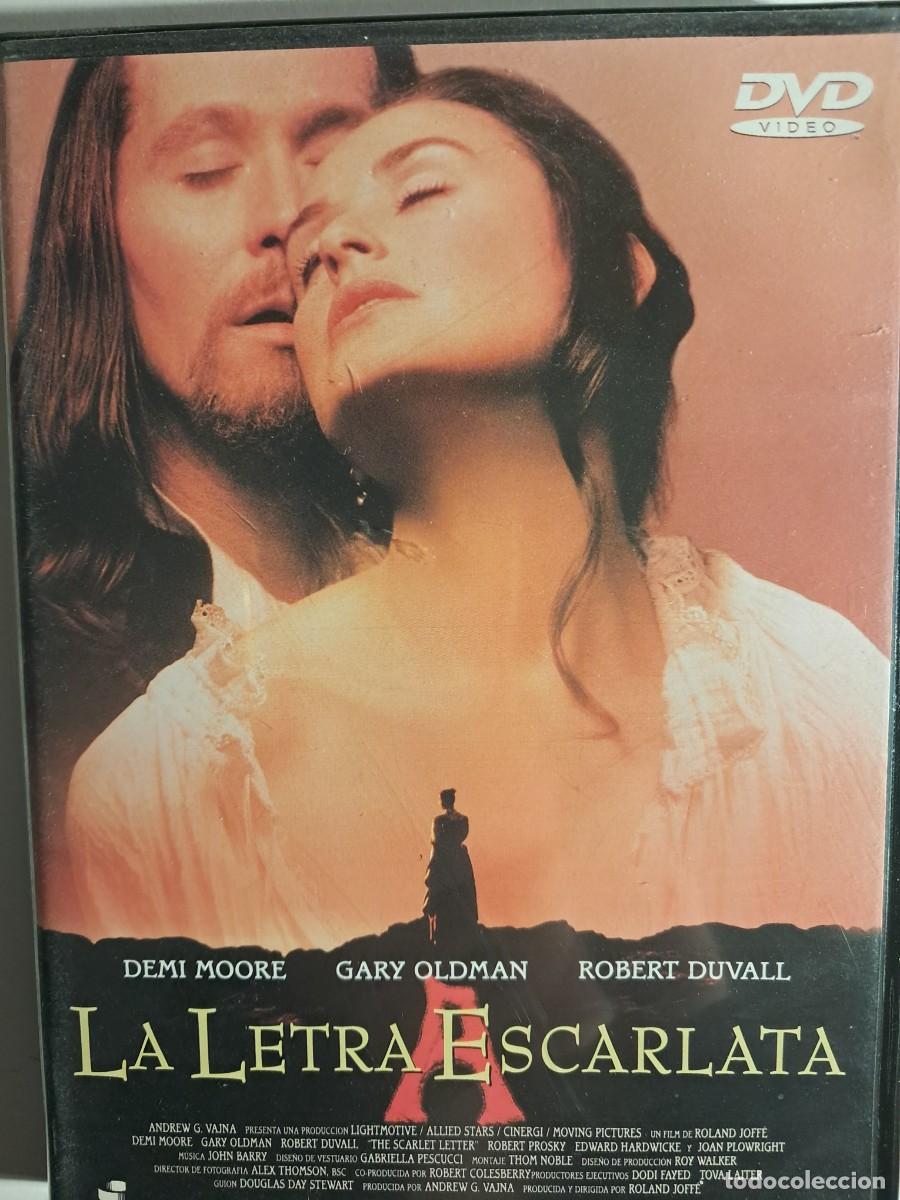 Cine: DVD: LA LETRA ESCARLATA con Demi Moore, Gary Oldman, Robert Duvall, director: Roland Joffe
