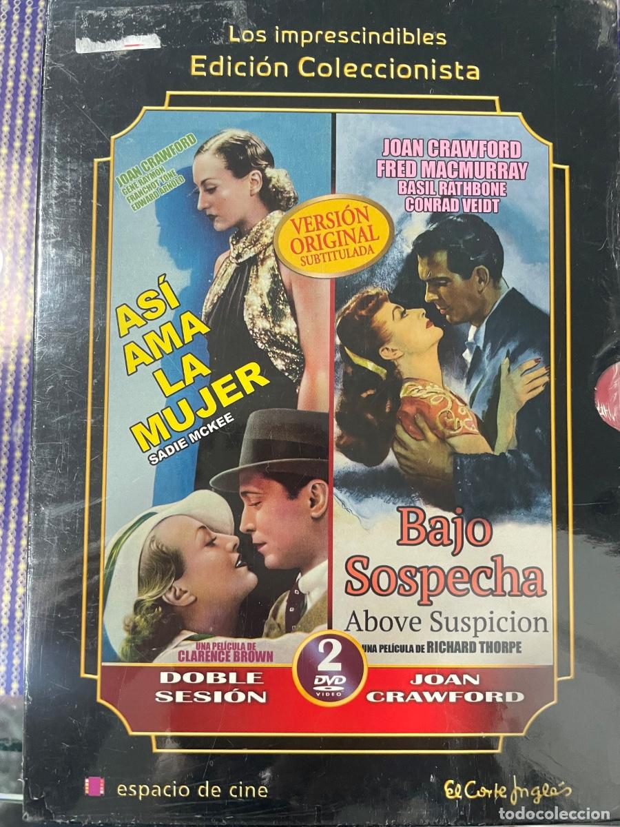 Cinema: ASI AMA LA MUJER / Bajo sospecha EDICION COLECCIONISTA (Nuevo y Precintado)