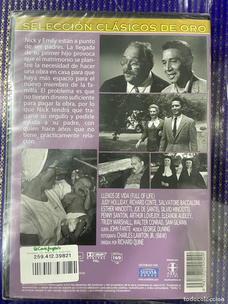 Cine: Llenos de Vida (Nuevo y Precintado) - Foto 2