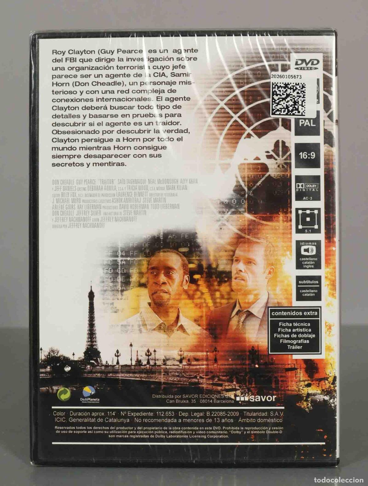 Cine: DVD. TRAIDOR. PRECINTADO - Foto 2