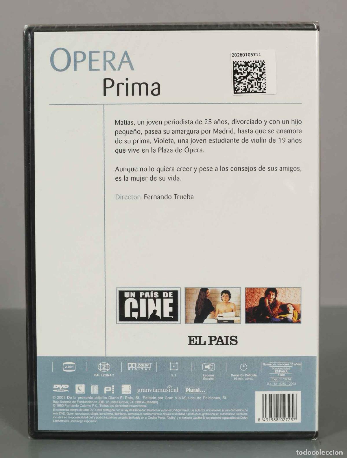 Cine: DVD. Opera Prima. PRECINTADO - Foto 2