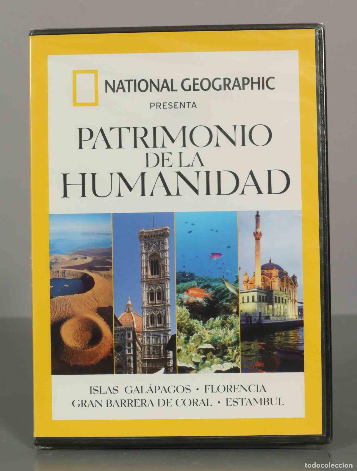 Cine: DVD. NATIONAL GEOGRAPHIC. PATRIMONIO DE LA HUMANIDAD. ISLAS GAL&Aacute;PAGOS &bull; FLORENCIA GRAN B. PRECINTADO