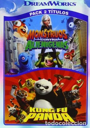 Cine: Monstruos contra alien&iacute;genas + Kung Fu Panda- 8414906205094