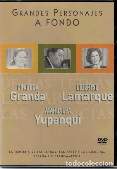 Cinema: Grandes Personajes a Fondo: Chabuca Granda, Atahualpa Yupanqui, Libertad Lama...- 8431588084557