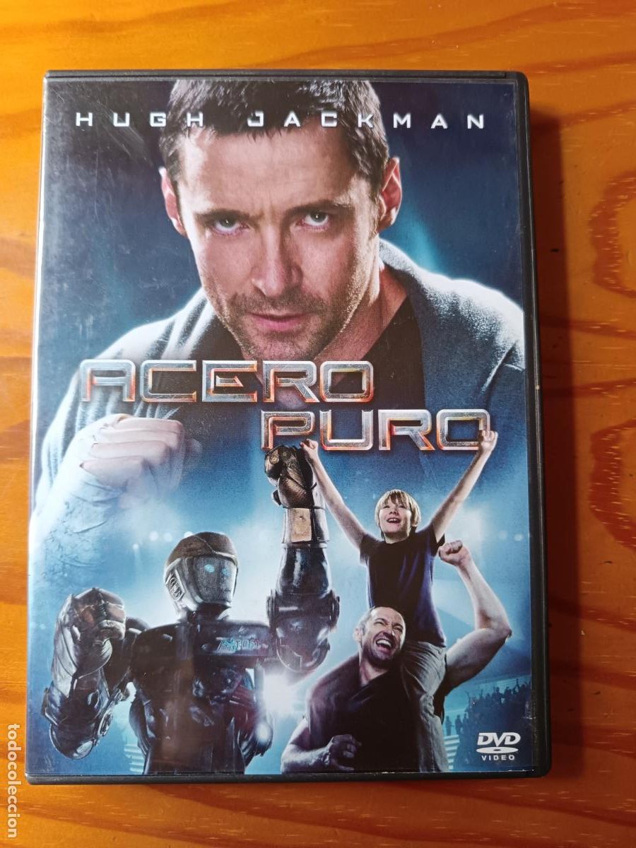 Cine: ACERO PURO de Shawn Levy con Hugh Jackman... DVD Ciencia Ficci&oacute;n.