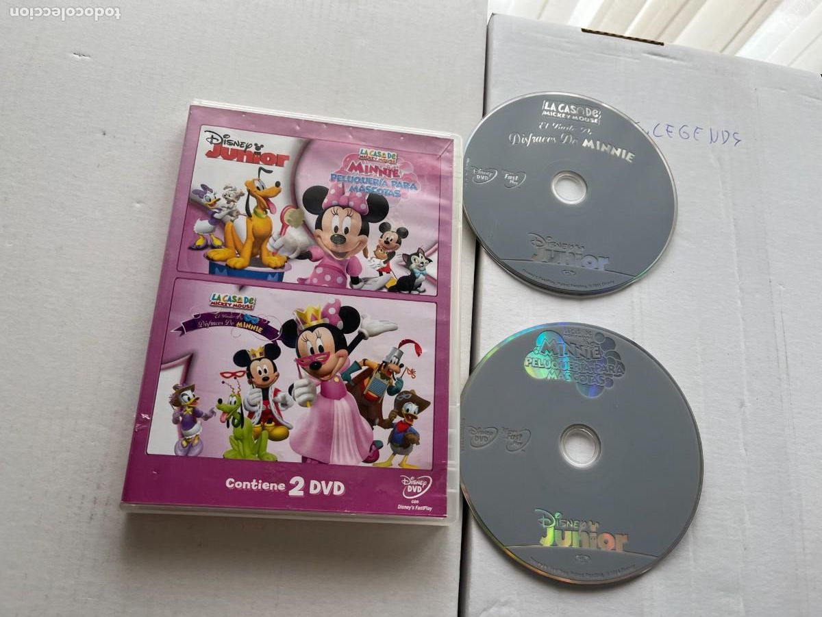 Cine: la casa de mickey mouse minnie peluqueria para mascotas y sus disfraces 2 dvd - PELICULA DVD KREATEN