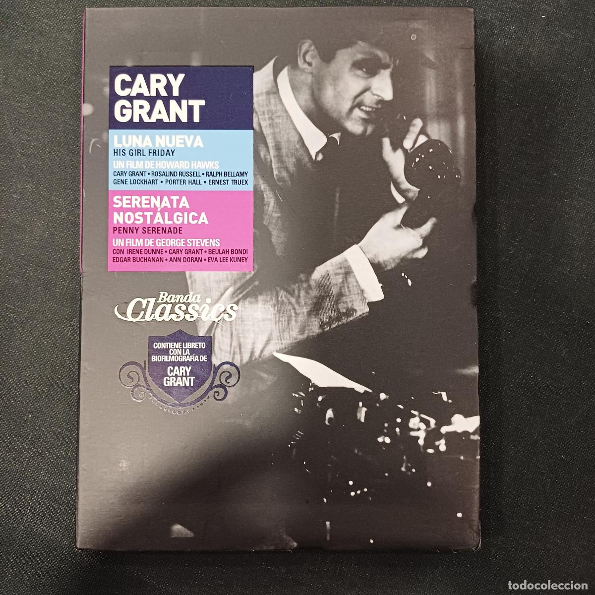Kino: CARY GRANT/LUNE NUEVA-SERENATA NOSTALGICA/DVD 2 DISCOS.