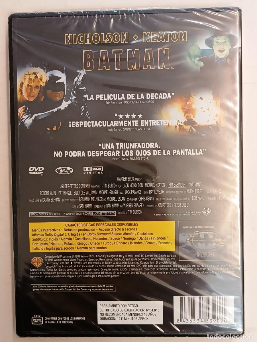 Cine: DVD BATMAN . PRECINTADA. - Foto 2