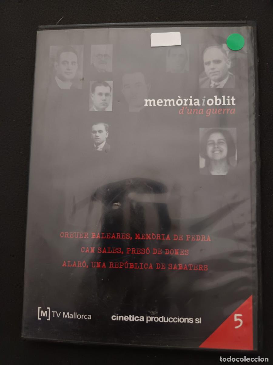 Cine: DVD. N&ordm; 5: MEM&Ograve;RIA I OBLIT D'UNA GUERRA. CIN&Eacute;TICA PRODUCCIONS SL