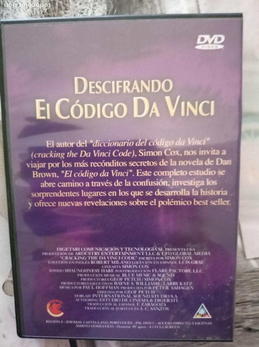 Cine: Descifrando el Codigo da Vinci DVD - Foto 2