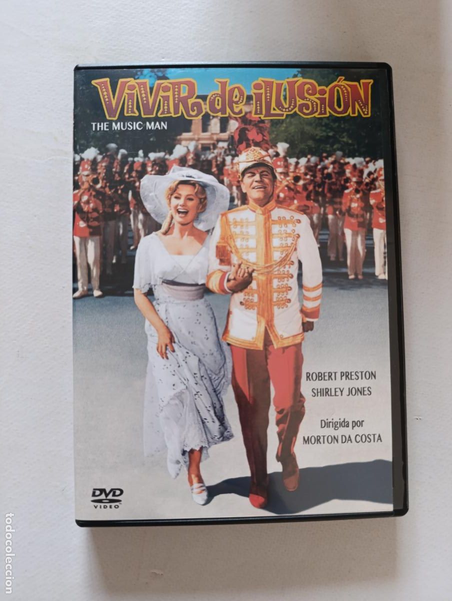 Cinema: DVD VIVIR DE ILUSION - ROBERT PRESTON, SHIRLEY JONES (6Mw)