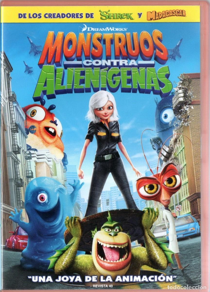 Cinema: MONSTRUOS CONTRA ALIENIGENAS Y EL ESPANTATIBURONES. DOS PELICULAS DREAMWORDS