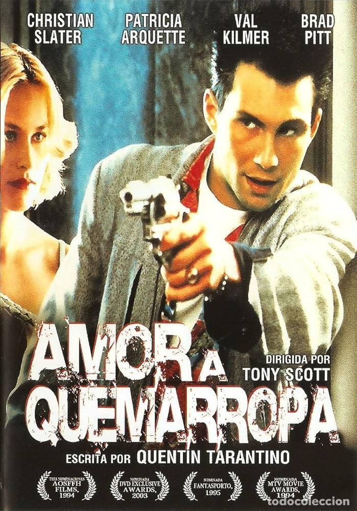 Cine: AMOR A QUEMARROPA. dvd