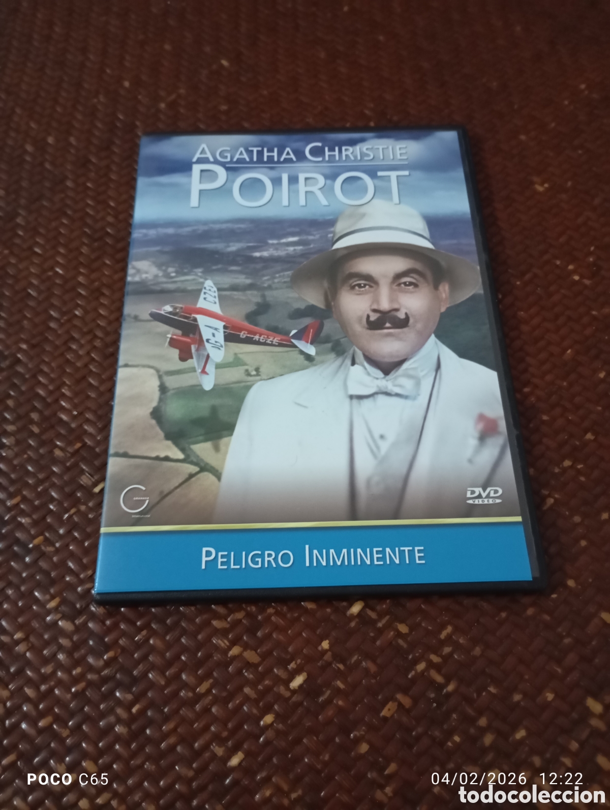 Cine: Agatha Christie poirot peligro inminente DVD Slim
