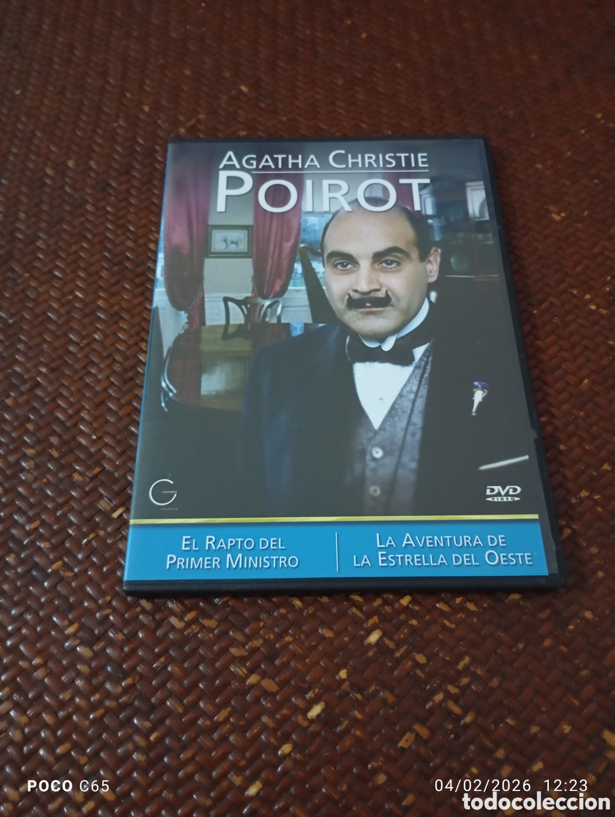 Cine: Agatha Christie poirot el rapto del primer ministro la aventura de la estrella del oeste Slim DVD