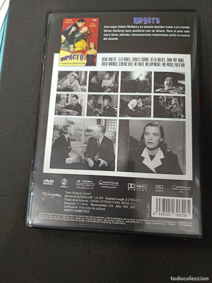 Cine: DVD. IMPACTO. DIR.: ARTHUR LUBIN - Foto 2