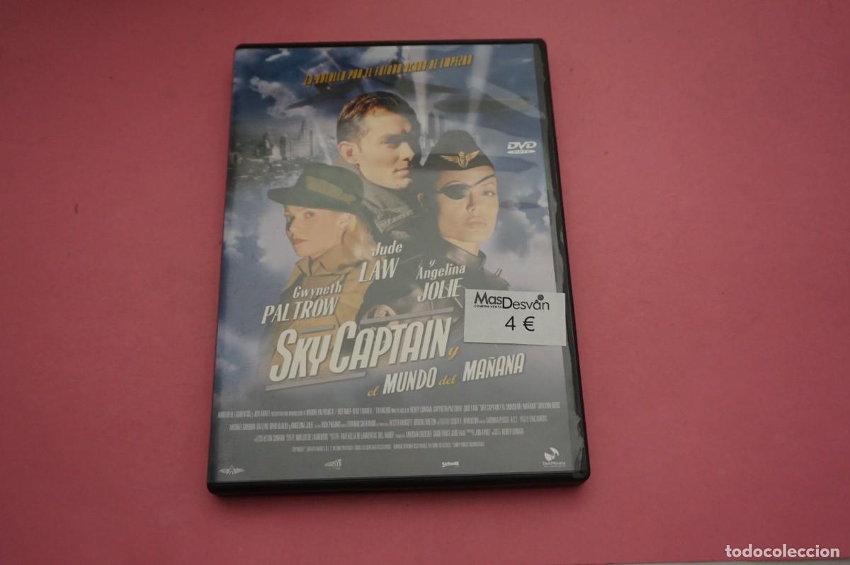 Cinema: DVD -6B1- SKY CAPTAIN Y EL MUNDO DEL MA&Ntilde;ANA - ANGELINA JOLIE