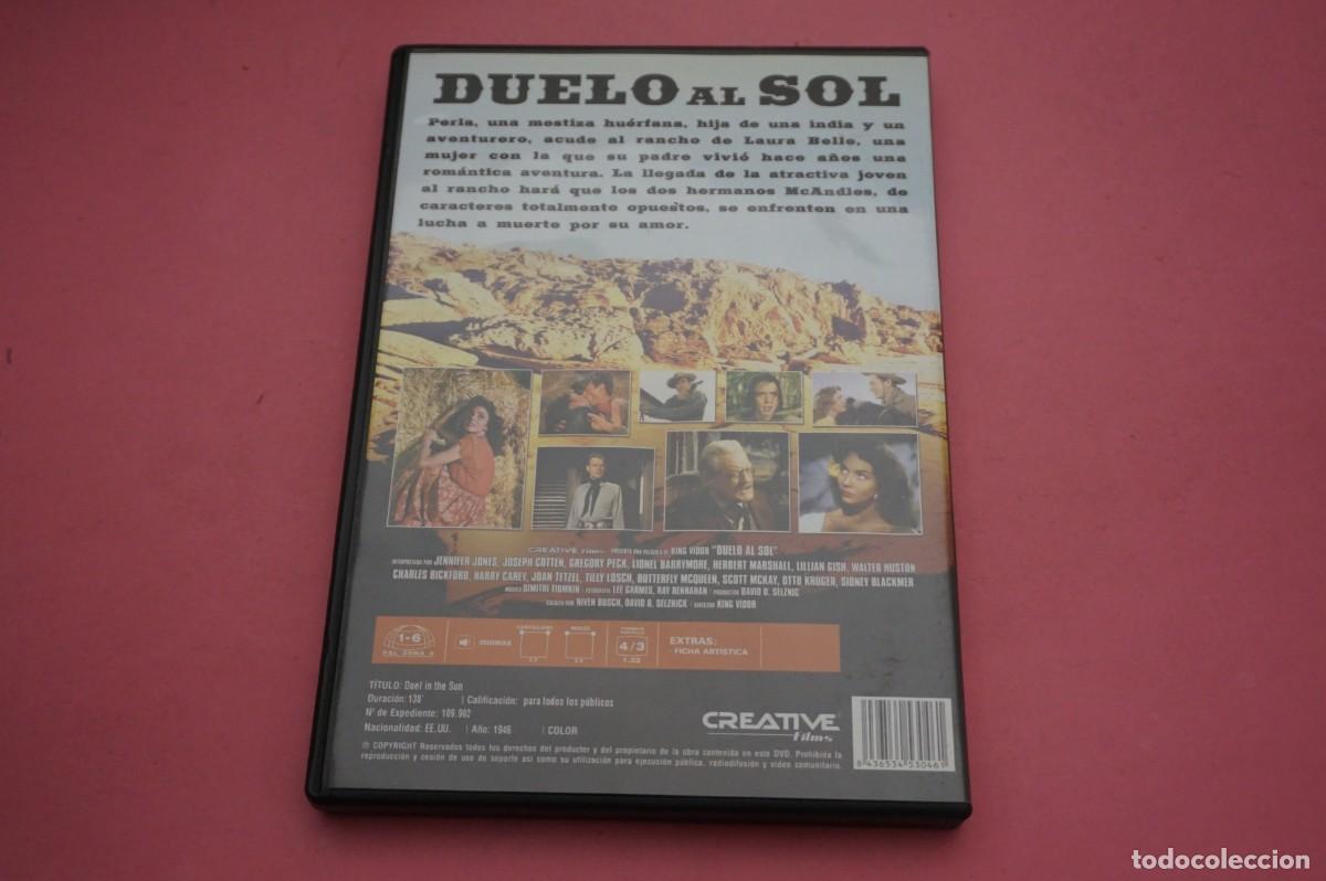 Cine: DVD -9B1- DUELO AL SOL - GREGORY PECK - Foto 2
