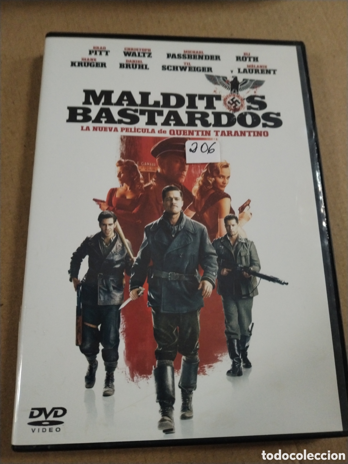 Cine: Malditos Bastardos. DVD. MU