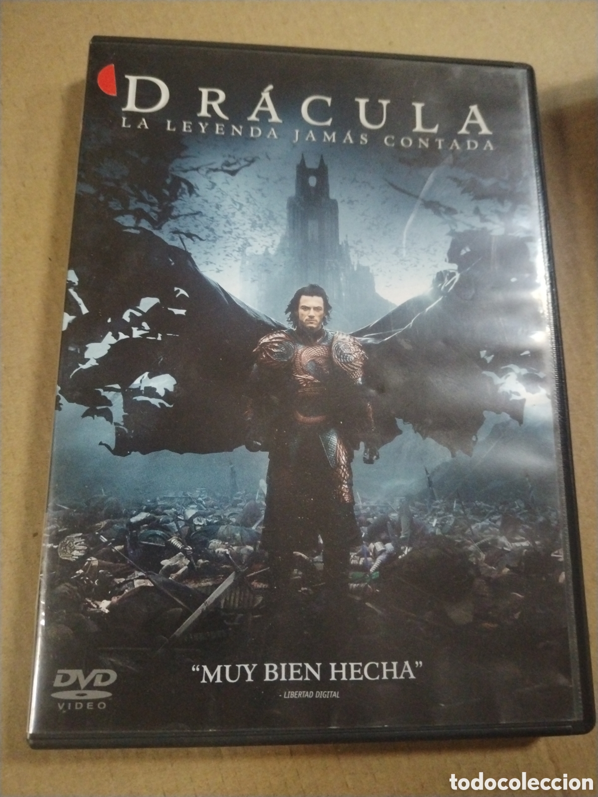 Cine: Dr&aacute;cula: La Leyenda Jam&aacute;s Contada. Luke Evans. DVD.