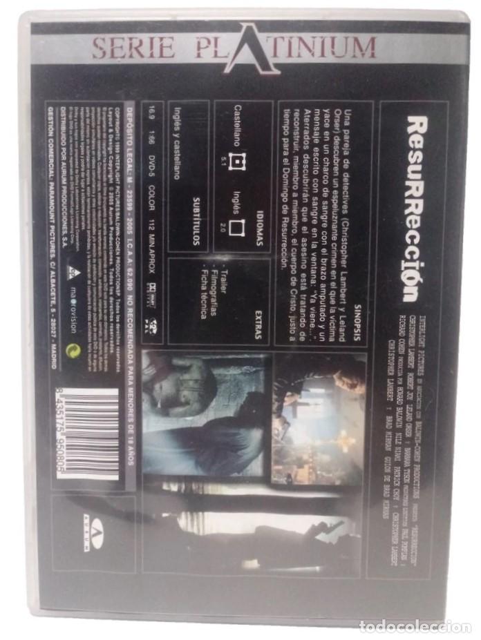 Cine: RESURRECCI&Oacute;N DVD Christopher Lambert - Foto 2