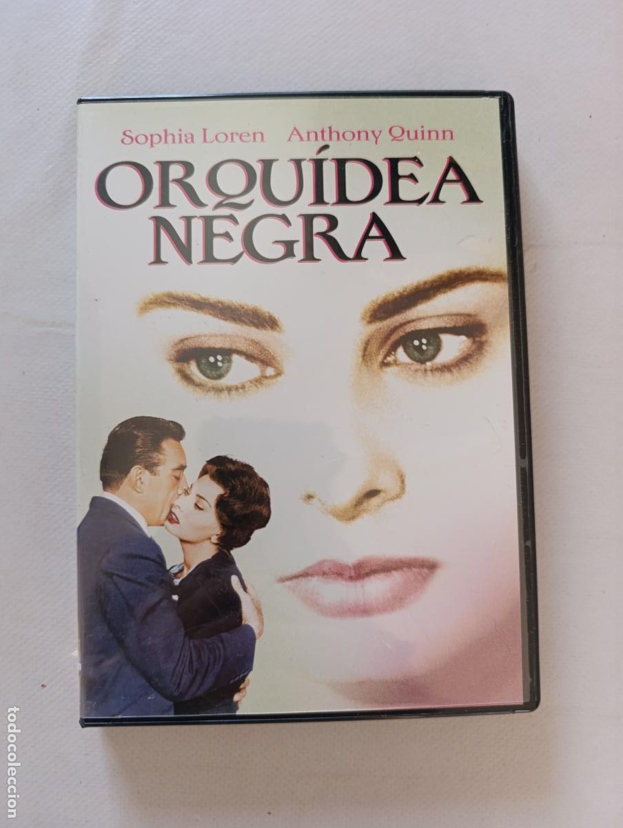 Kino: DVD ORQUIDEA NEGRA - SOPHIA LOREN, ANTHONY QUINN (AGw)