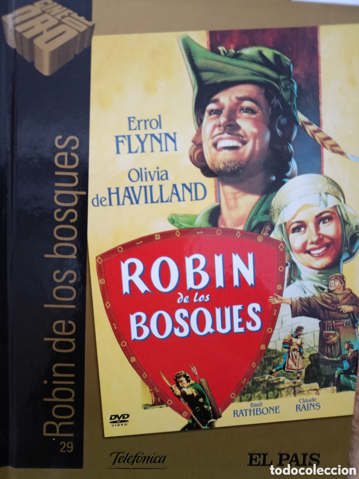 Cine: DVD + libro Robin de los bosques - Foto 1
