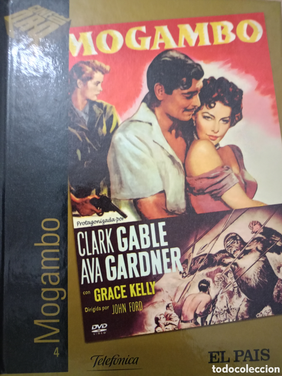 Cine: DVD + libro Mogambo - - Foto 1