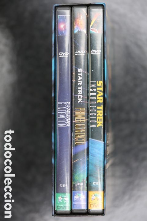 Cinema: 3 DVD. STAR TREK: NEXT GENERATION. Edici&oacute;n Coleccionista. Com nuevo.