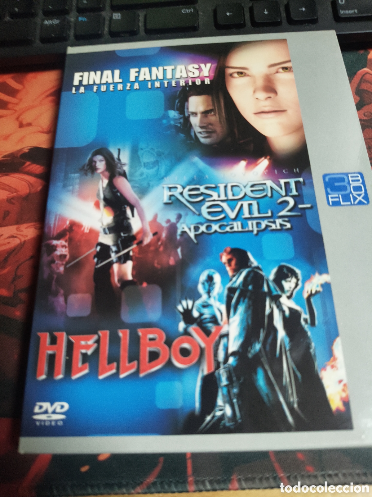 Cine: Pack, final fantasy - resident Evil 2 - hellboy DVD - Foto 1