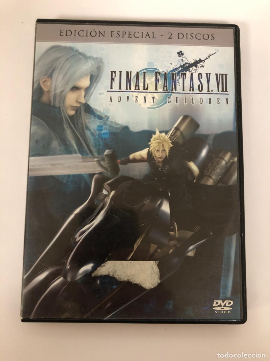 Cine: PELICULA DVD. FINAL FANTASY ADVENT CHILDREN EDICION ESPECIAL 2 DISCOS