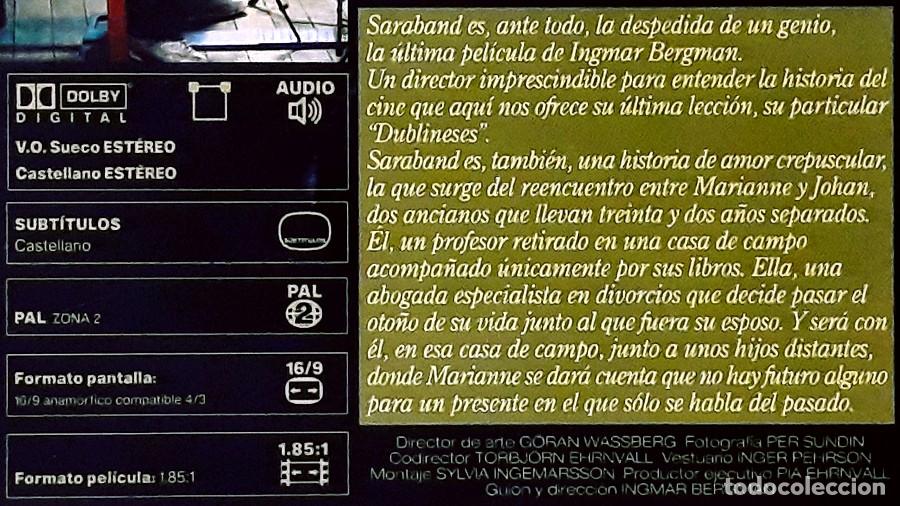 Cine: Saraband - Ingmar Bergman - Foto 3