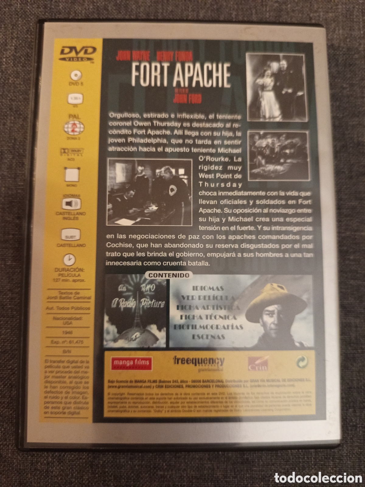 Cine: FORT APACHE (DVD) JOHN WAYNE - Foto 3