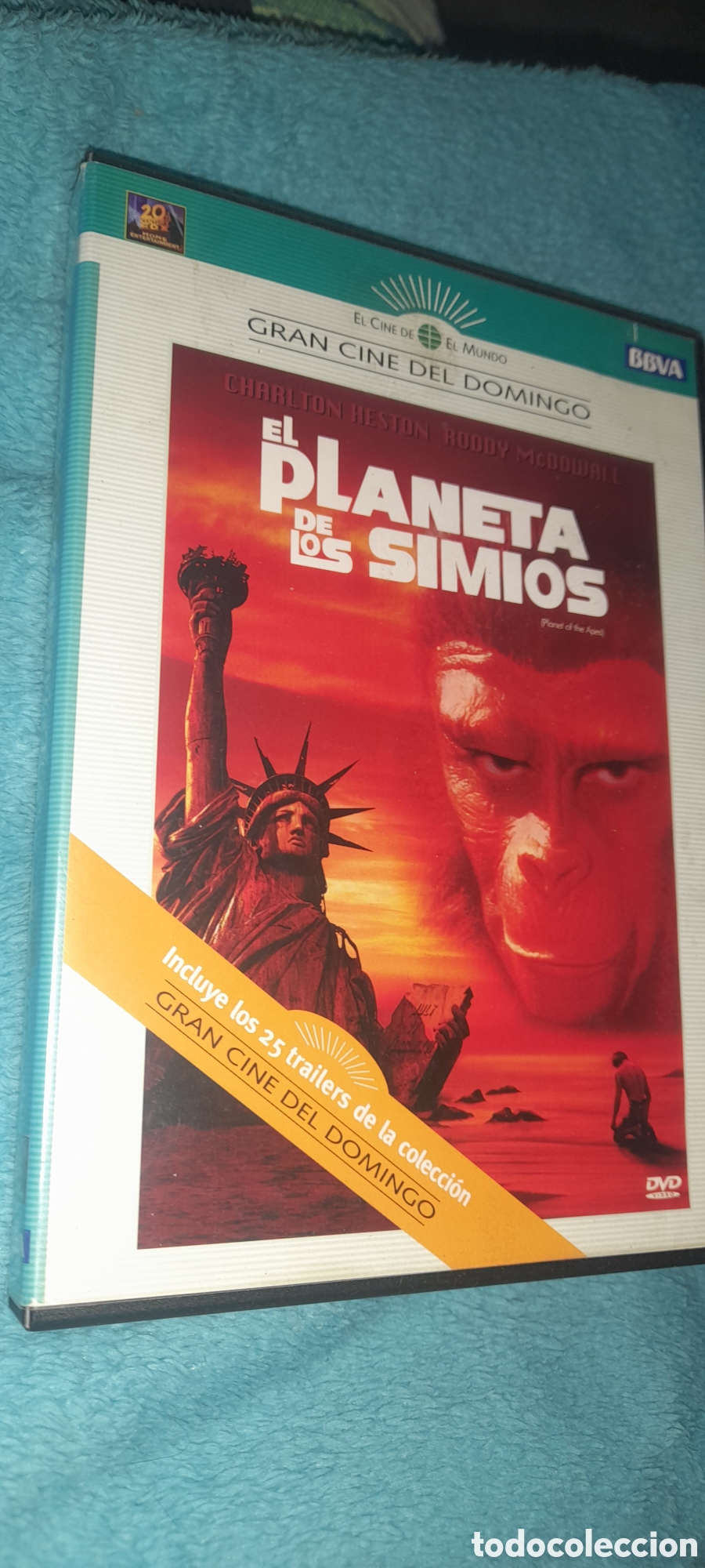 Cine: El planeta de los simios. DVD - Foto 1