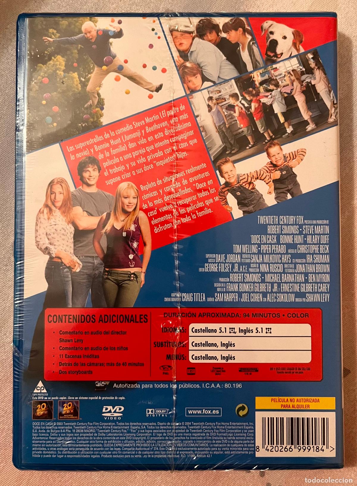 Cine: PELICULA DVD - DOCE EN CASA - Foto 3