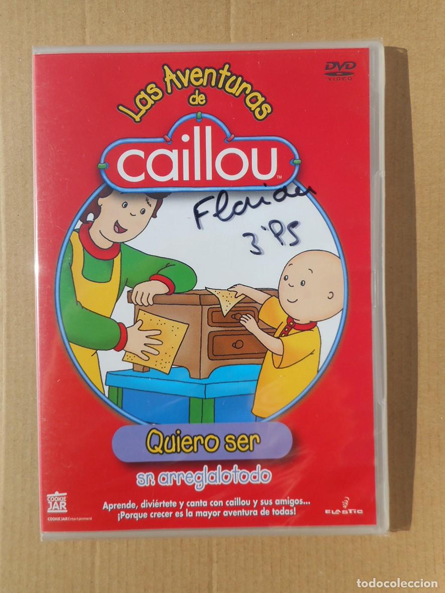 Kino: LAS AVENTURAS DE CAILLOU : QUIERO SER SR. ARREGLALOTODO (DVD SLIM PRECINTADO) ANIMACI&Oacute;N