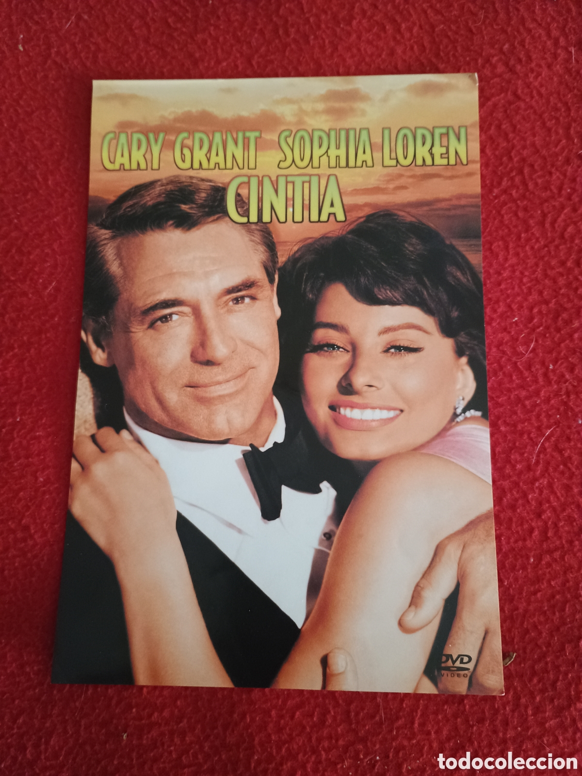 Cine: Folleto - Cintia cary grant Sophia loren