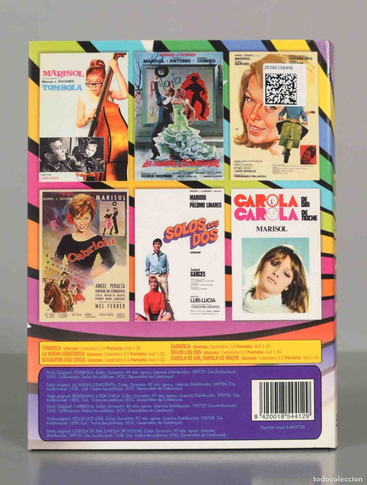 Cine: DVD. MARISOL. FILMAX. - Foto 2
