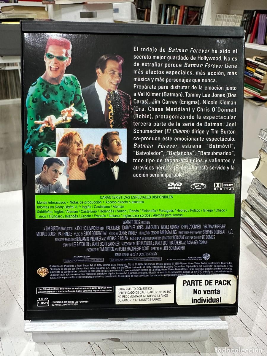 Cine: Batman Forever (DVD) - Foto 2