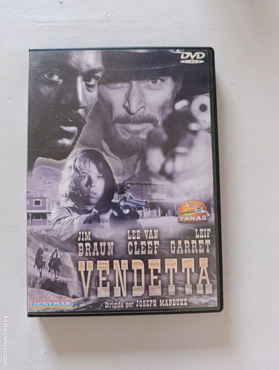 Cinema: DVD VENDETTA - JIM BRAUN, LEE VAN CLEEF (028)